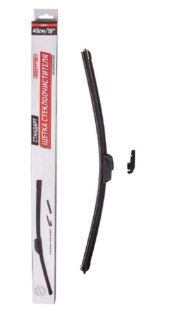 Щетка ст/очист. бескаркасная SKYWAY СТАНДАРТ 45см/18