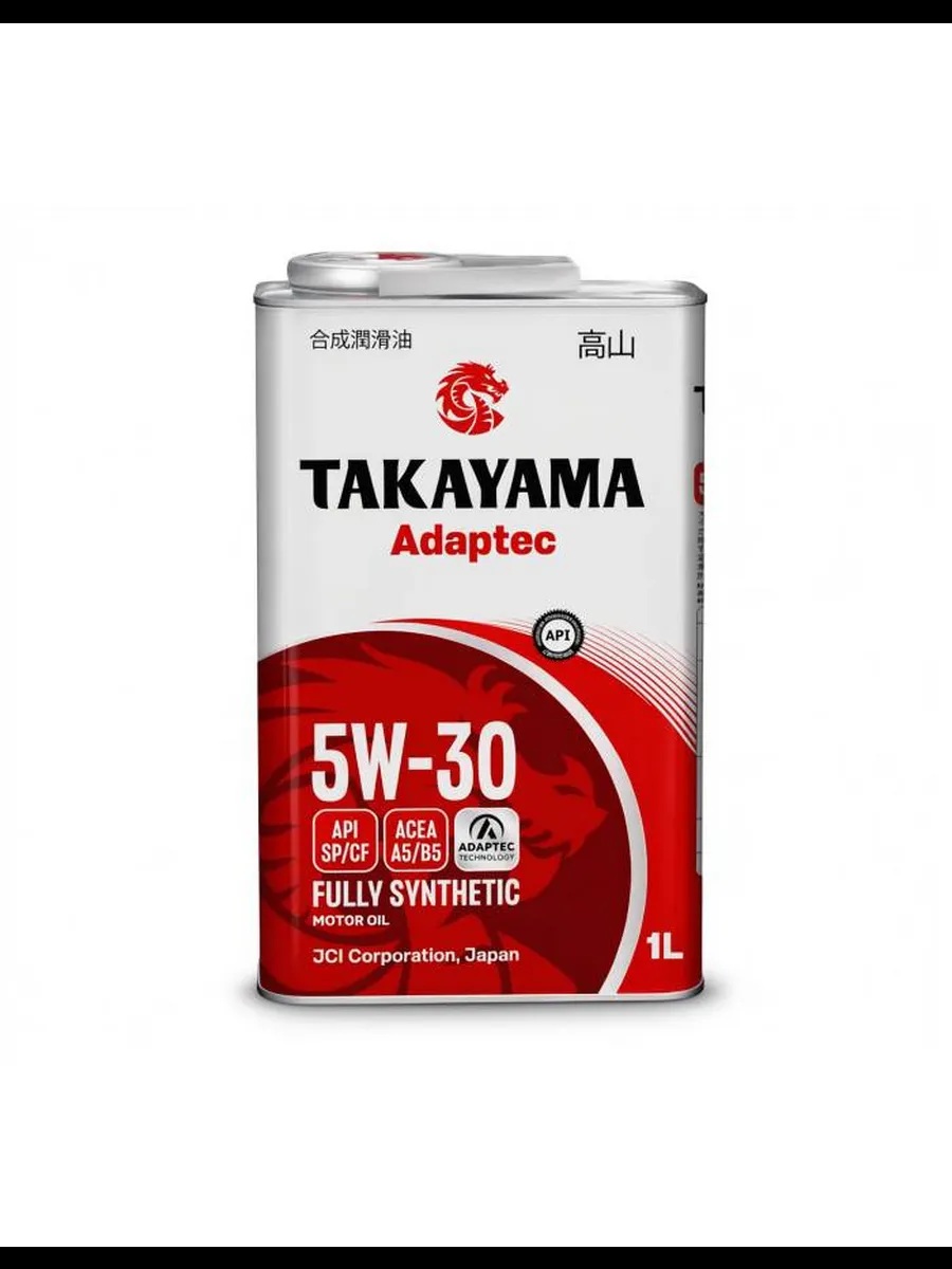 Takayama Adaptec 5W30 A5/B5 SP/CF 1л (металл) синт