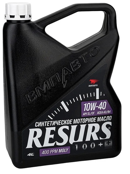 ВМП Resurs 10w40 (A3/B4; SL/CF), 4л. 9298