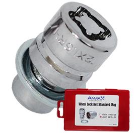 Комплект секретный  Anmax L2307 (гайка М12x1,5; 35, прессшайба, 4+2 ключа, СН)